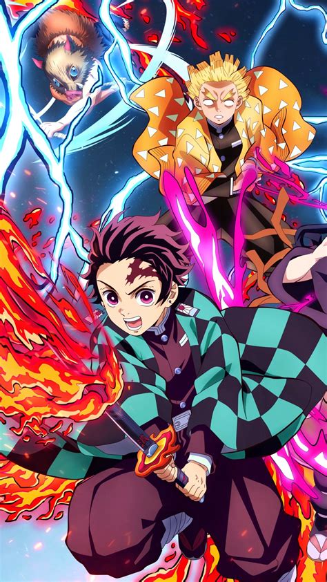 image demon slayer 4k|[2500+] Demon Slayer: Kimetsu No Yaiba Wallpapers .